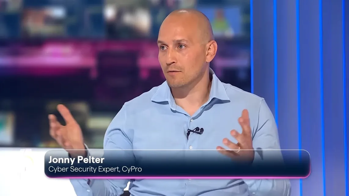 Jonny Pelter on Channel 5 News
